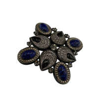Kenneth Jay Lane Geometric Art Deco Style Vintage Brooch