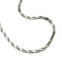 Dainty Vintage Silver Crown Trifari Chain Layering Necklace - 24 Wishes Vintage Jewelry