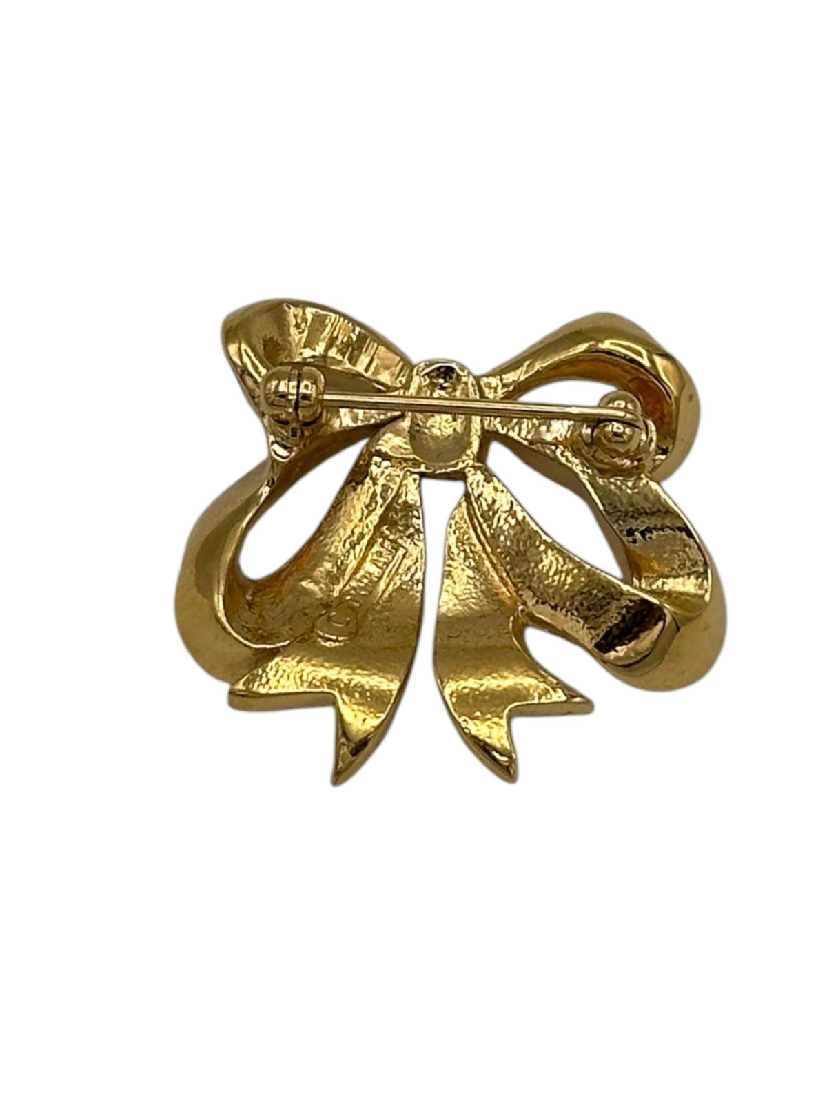 D'Orlan Bijoux Petite Feminine Bow Brooch - 24 Wishes Vintage Jewelry