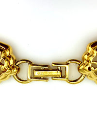 D'Orlan Vintage Classic Gold Chunky Layering Necklace - 24 Wishes Vintage Jewelry