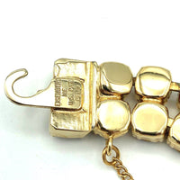 Eisenberg Ice Vintage Golden Champagne Statement Bracelet - 24 Wishes Vintage Jewelry