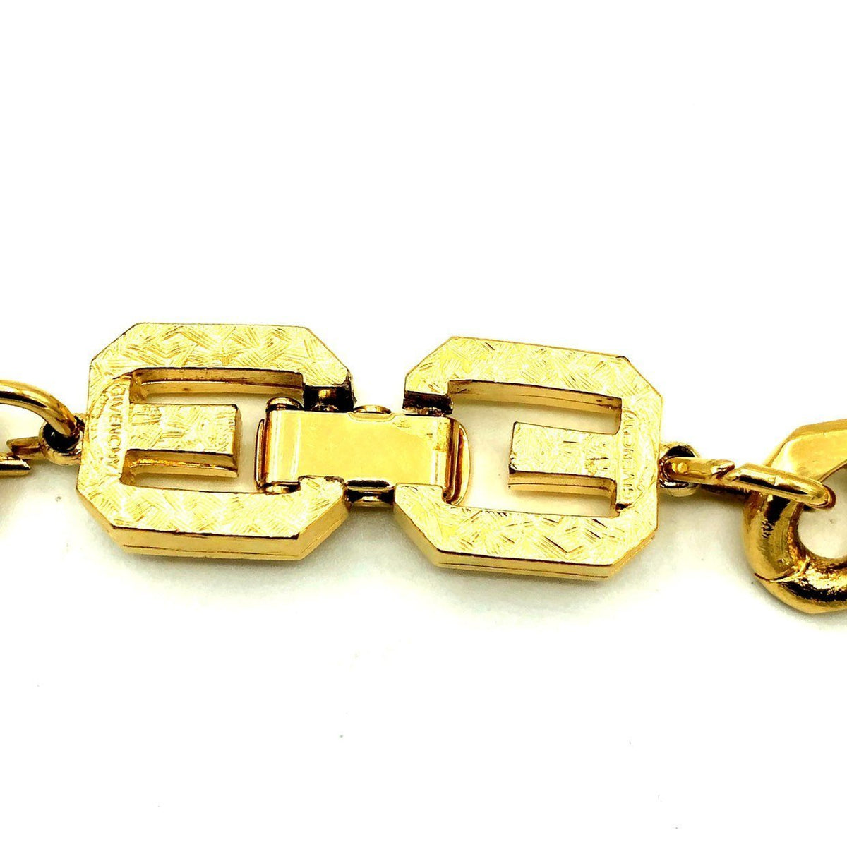 Givenchy Heavy Long Curb Chain Vintage Necklace - 24 Wishes Vintage Jewelry