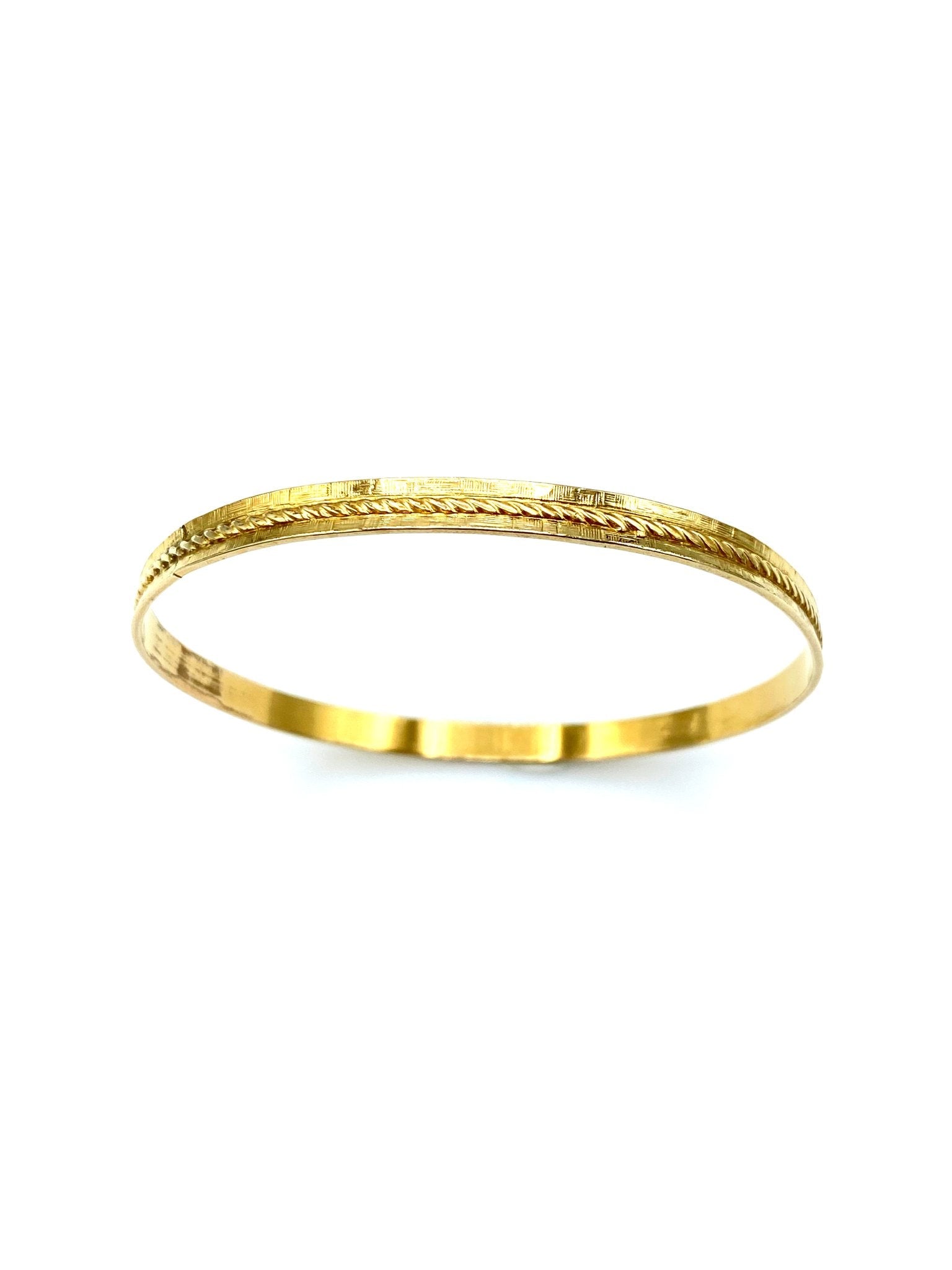 Gold Filled Pattern Bangles // Gold Filled Stack Bracelet, 12kt Gold offers Bangles, Stackable Bangles,