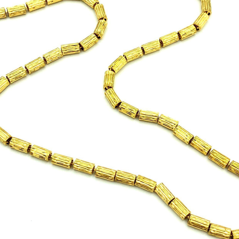 Gold Layering Chain Vintage Goldette Necklace - 24 Wishes Vintage Jewelry