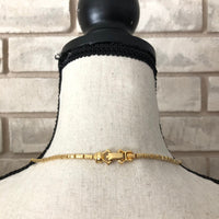 Gold Layering Chain Vintage Goldette Necklace - 24 Wishes Vintage Jewelry