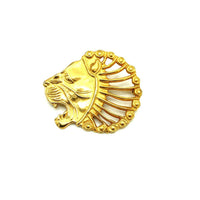 Gold Metropolitan Museum Art MMA Lion Head Brooch Pendant - 24 Wishes Vintage Jewelry