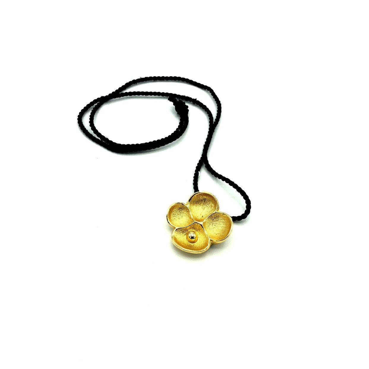 アクセサリー Oscar de la Renta Scented Pendant Parfum Gold Oscar de la Renta Flower Perfume Diffuser Vintage