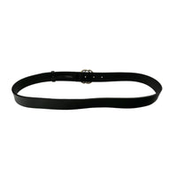 AccessoriesGucci Black Leather Interlocking Beaded GG Belt Italy Size 36