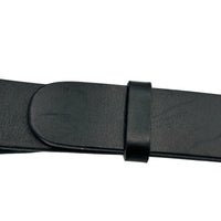 AccessoriesGucci Black Leather Interlocking Beaded GG Belt Italy Size 36