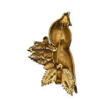 Brooches & PinsJoan Rivers Cardinal Pair Red Pave Crystal Enamel Branch Brooch Pin