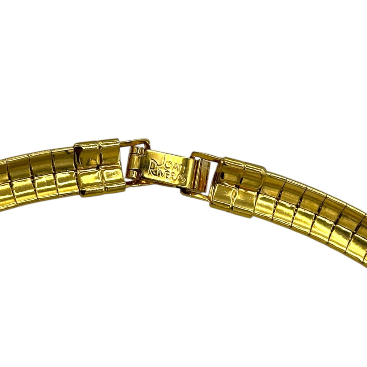 Necklaces & PendantsJoan Rivers Gold Omega Interchangeable Resin Cabochon Necklace