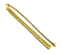 Joan Rivers Ruby Red Gold Vintage Tennis Bracelet - 24 Wishes Vintage Jewelry