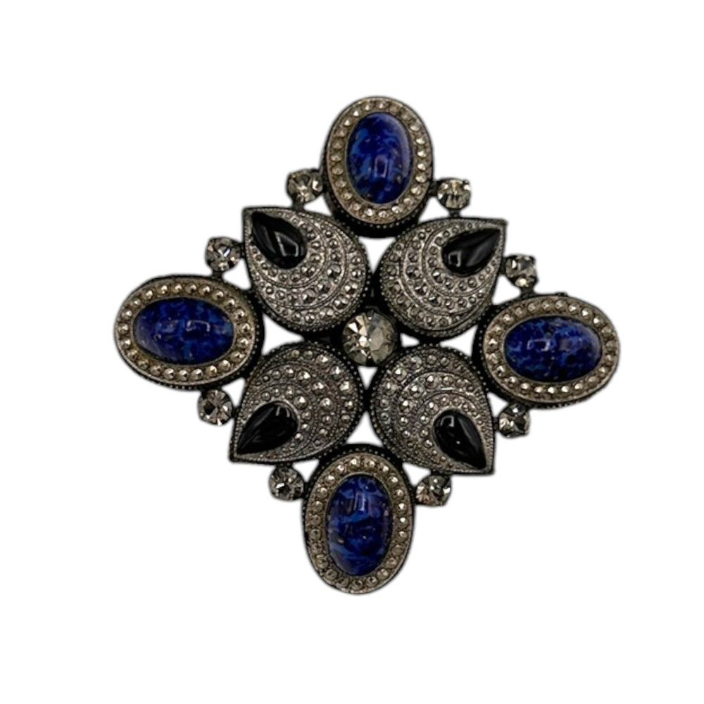 Brooches & PinsKenneth Jay Lane Geometric Art Deco Style Vintage Brooch