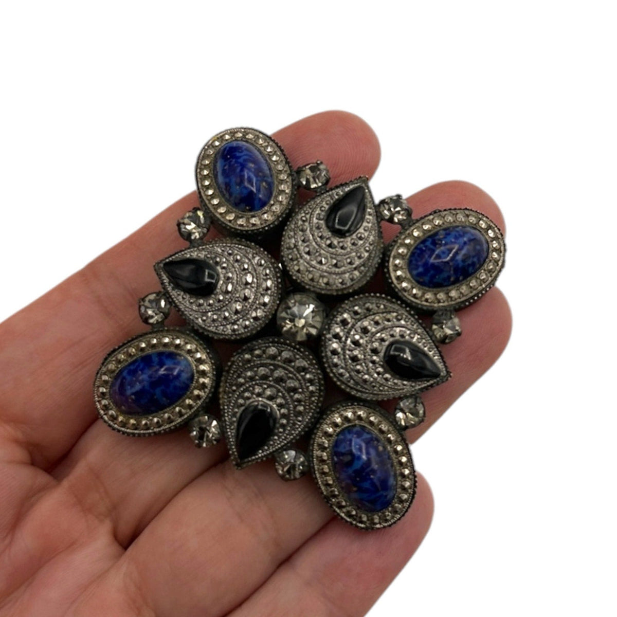 Brooches & PinsKenneth Jay Lane Geometric Art Deco Style Vintage Brooch