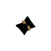 BraceletsKenneth Jay Lane KJL Gold Double Ram Head Spring Cuff Bracelet