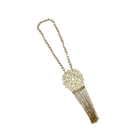 Monet Gold Tree of Life Filigree Pendant Necklace