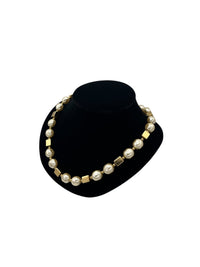 Napier Long Pearl Gold Bead Layering Necklace - 24 Wishes Vintage Jewelry