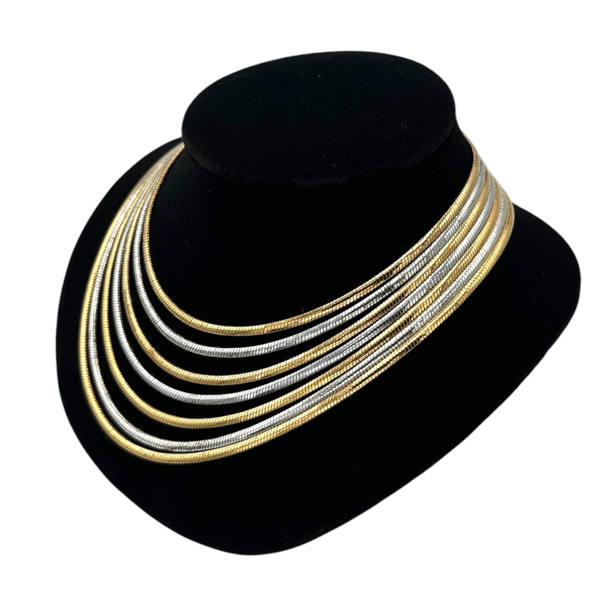 Necklaces & PendantsNapier Mix Metal Silver Gold Multi-Chain Necklace