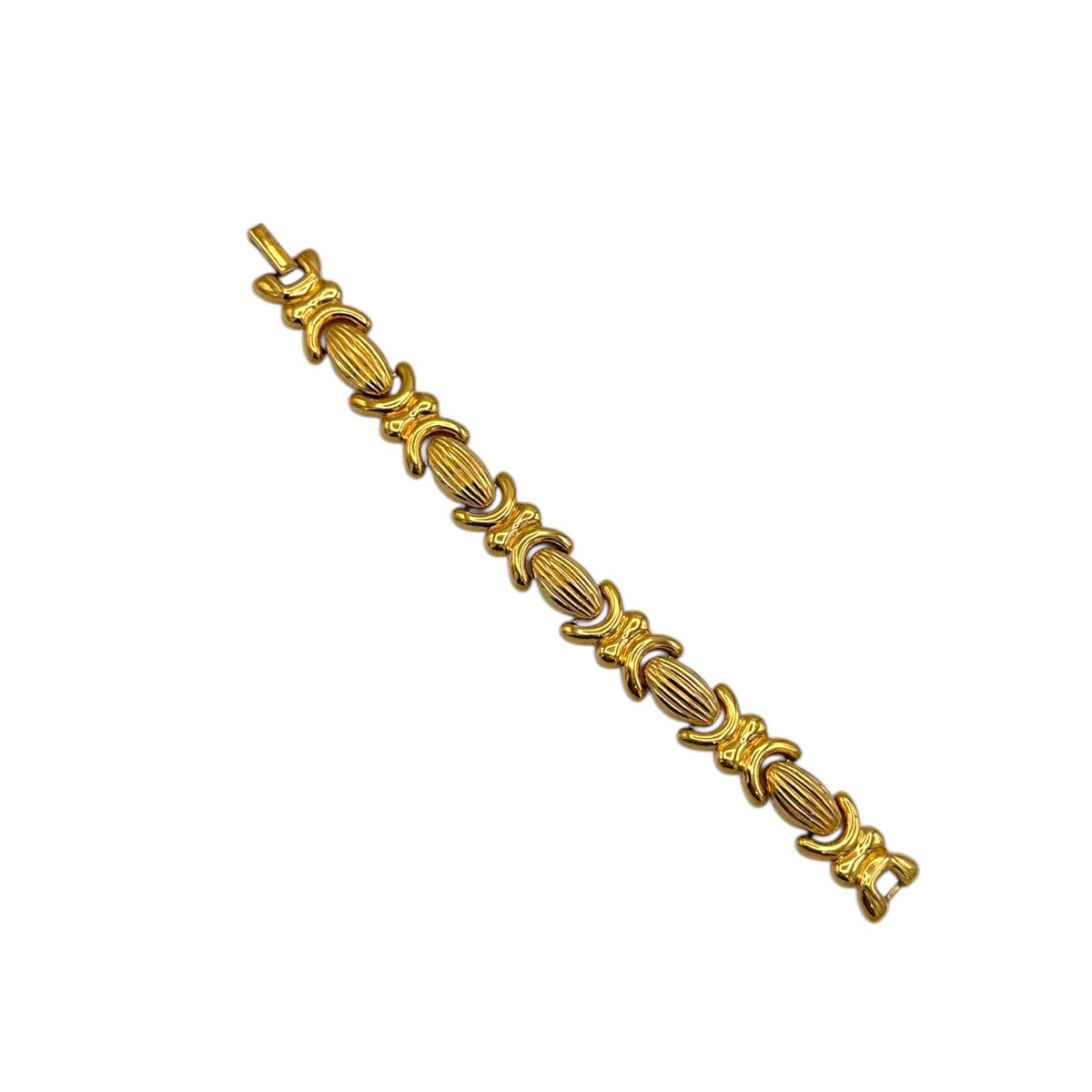 BraceletsNina Ricci for Avon Classic Egyptian Revival Gold Bracelet