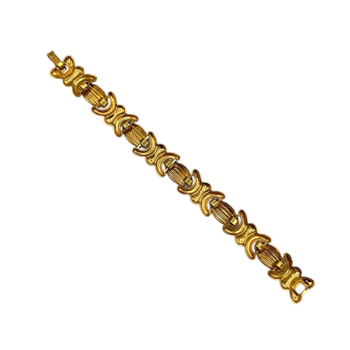 BraceletsNina Ricci for Avon Classic Egyptian Revival Gold Bracelet