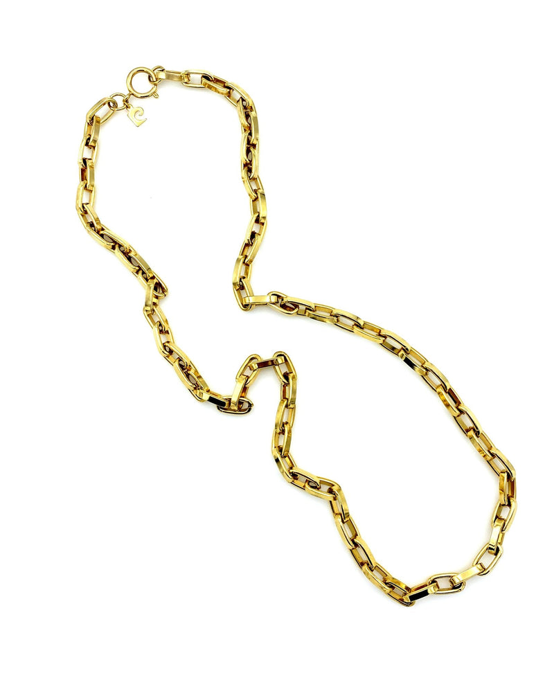 Pierre Cardin Gold Long Chain Vintage Necklace - 24 Wishes Vintage Jewelry