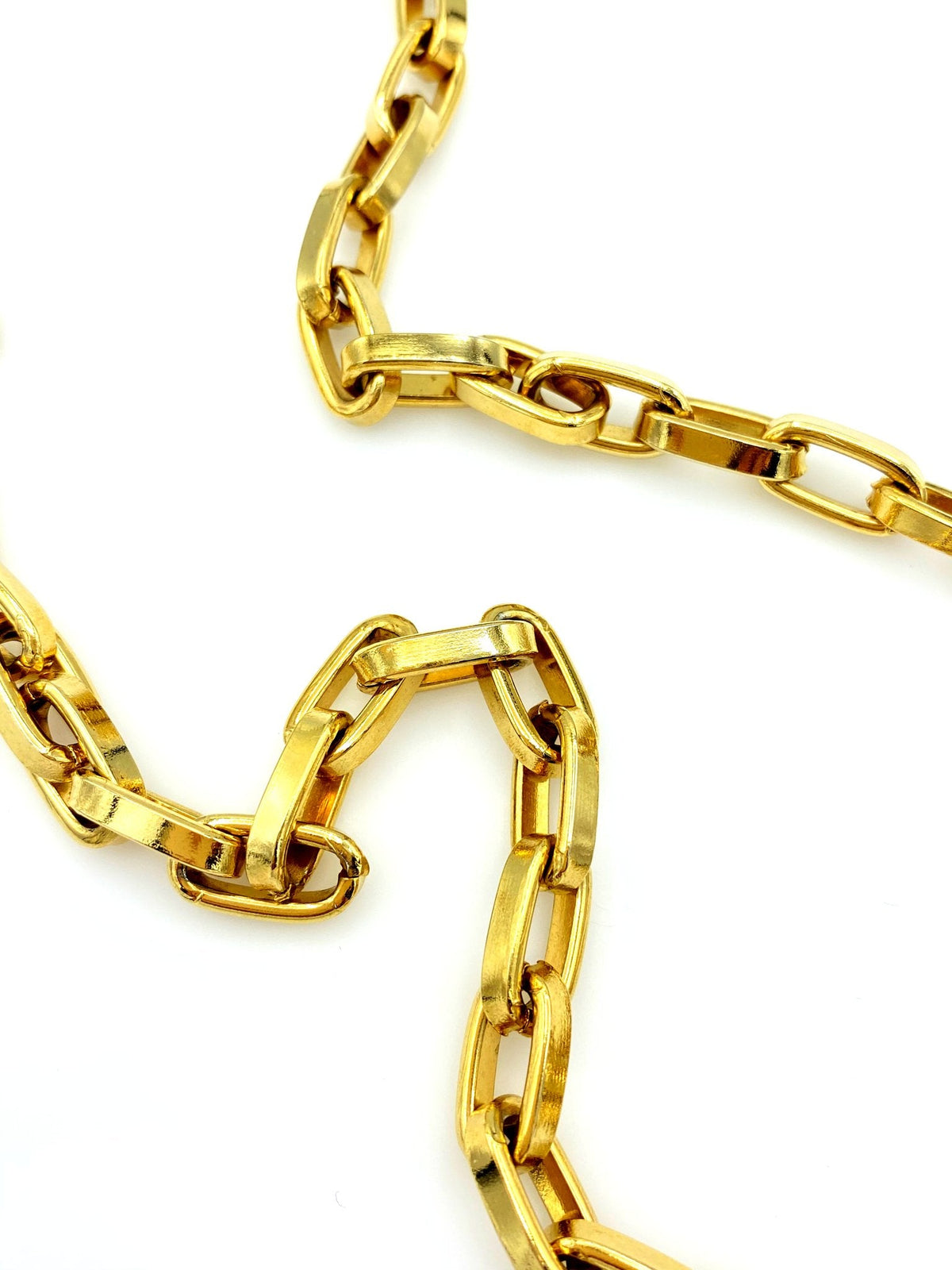 Pierre Cardin Gold Long Chain Vintage Necklace - 24 Wishes Vintage Jewelry