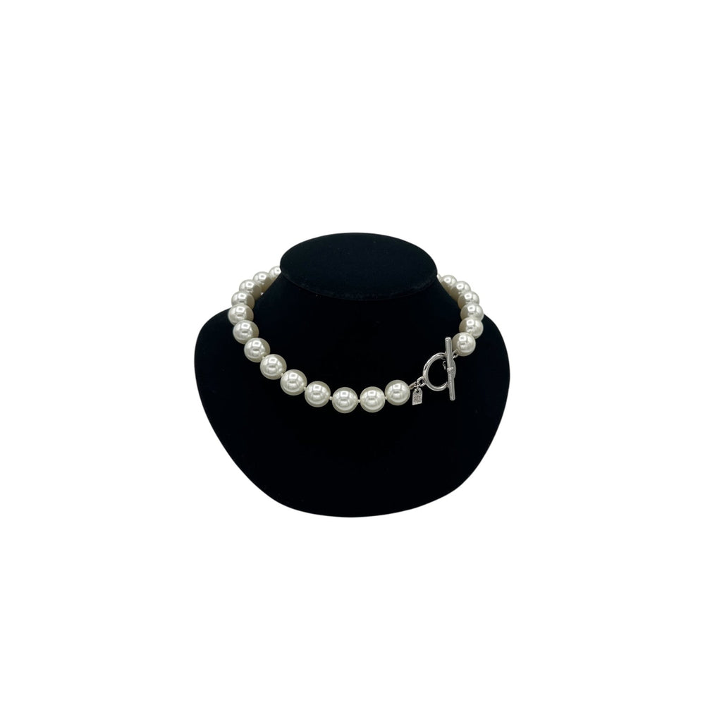 Necklaces & PendantsRalph Lauren RRL Large Faux Pearl Classic Necklace with Toggle Closure