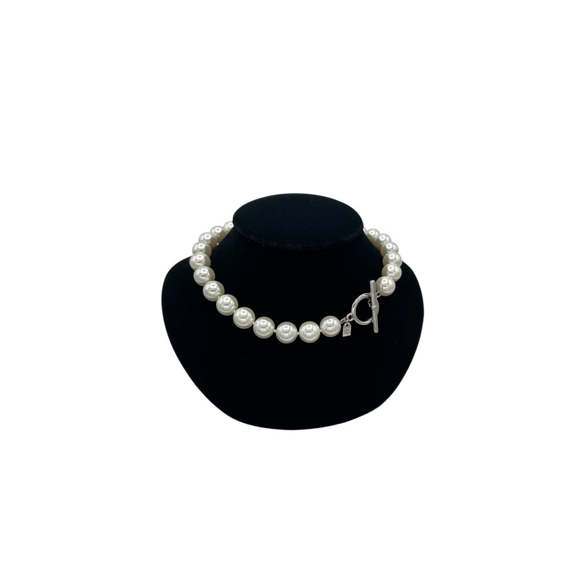 Necklaces & PendantsRalph Lauren RRL Large Faux Pearl Classic Necklace with Toggle Closure
