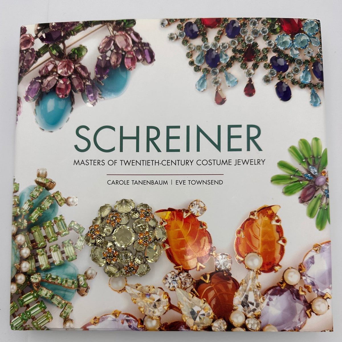 View of Scheiner brooch on the book Schreiner Master of Twentieth-century costume jewelry.