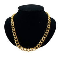 Necklaces & PendantsSigned Monet Gold Twisted Link Long Layering Chain Necklace