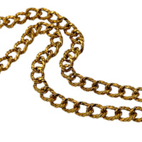 Necklaces & PendantsSigned Monet Gold Twisted Link Long Layering Chain Necklace
