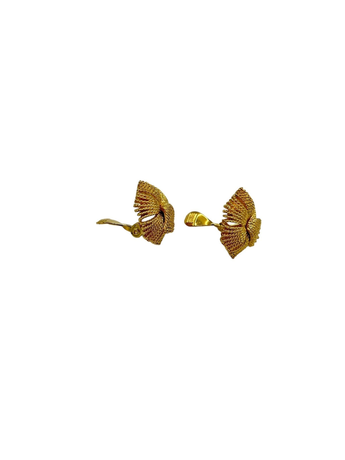 Signed Monet Vintage Jewelry Cordelia Clip - On Earrings - 24 Wishes Vintage Jewelry