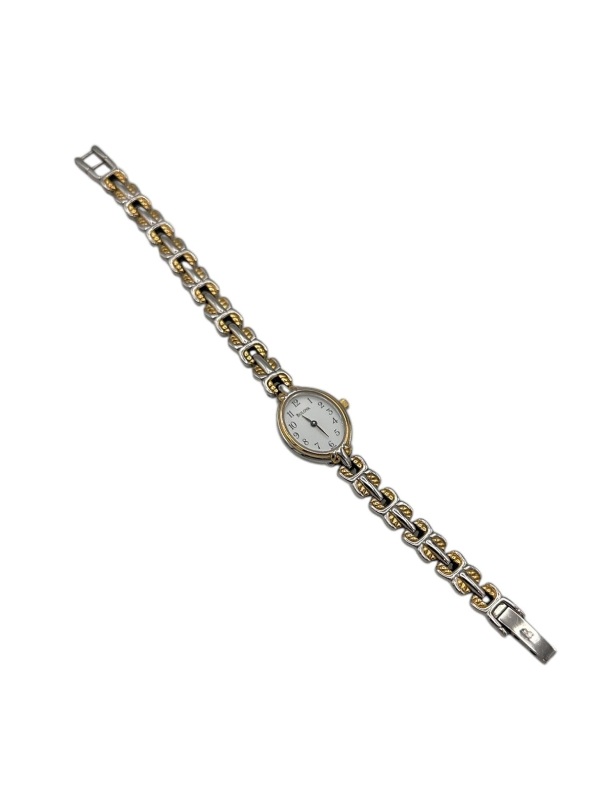Textured Silver Classic Caravelle by Bulova Dainty Watch - 24 Wishes Vintage Jewelry