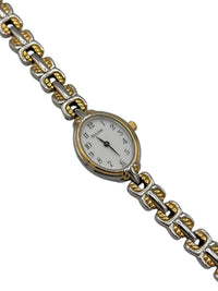 Textured Silver Classic Caravelle by Bulova Dainty Watch - 24 Wishes Vintage Jewelry