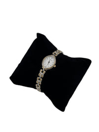 Textured Silver Classic Caravelle by Bulova Dainty Watch - 24 Wishes Vintage Jewelry