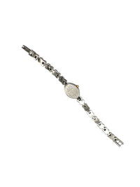 Textured Silver Classic Caravelle by Bulova Dainty Watch - 24 Wishes Vintage Jewelry