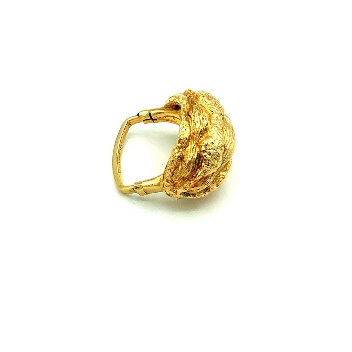 Vendome Gold Nugget Vintage Cocktail Ring - 24 Wishes Vintage Jewelry