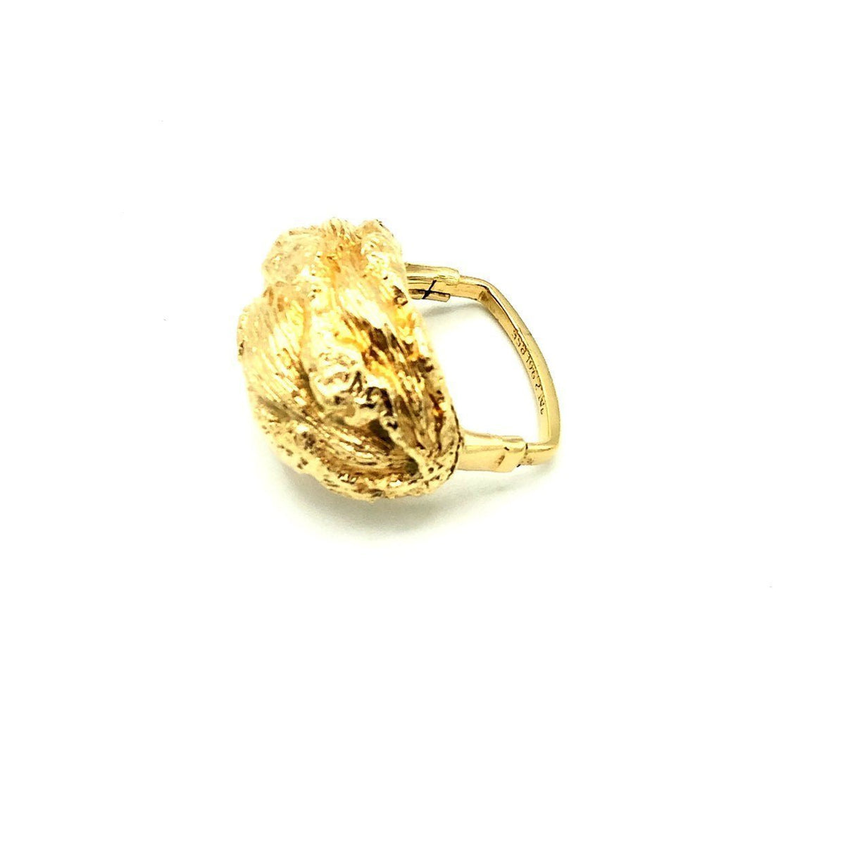 Vendome Gold Nugget Vintage Cocktail Ring - 24 Wishes Vintage Jewelry