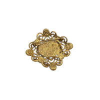 Brooches & PinsVintage 1928 Antiqued Gold Victorian Revival Brooch