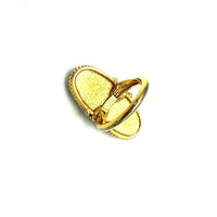 Vintage Avon Brown Agate Bohemian Style Ring - 24 Wishes Vintage Jewelry