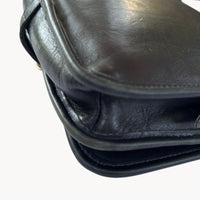 AccessoriesVintage Coach Black Saddle Buckle Pouch Shoulder Bag NYC USA Medium