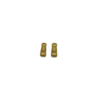 EarringsVintage Fendi Gold Ribbed Knot Clip-On Earrings