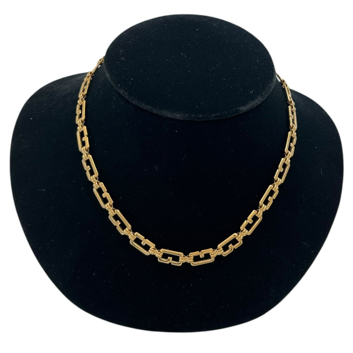 Necklaces & PendantsVintage Givenchy Gold Logo Chain Necklace