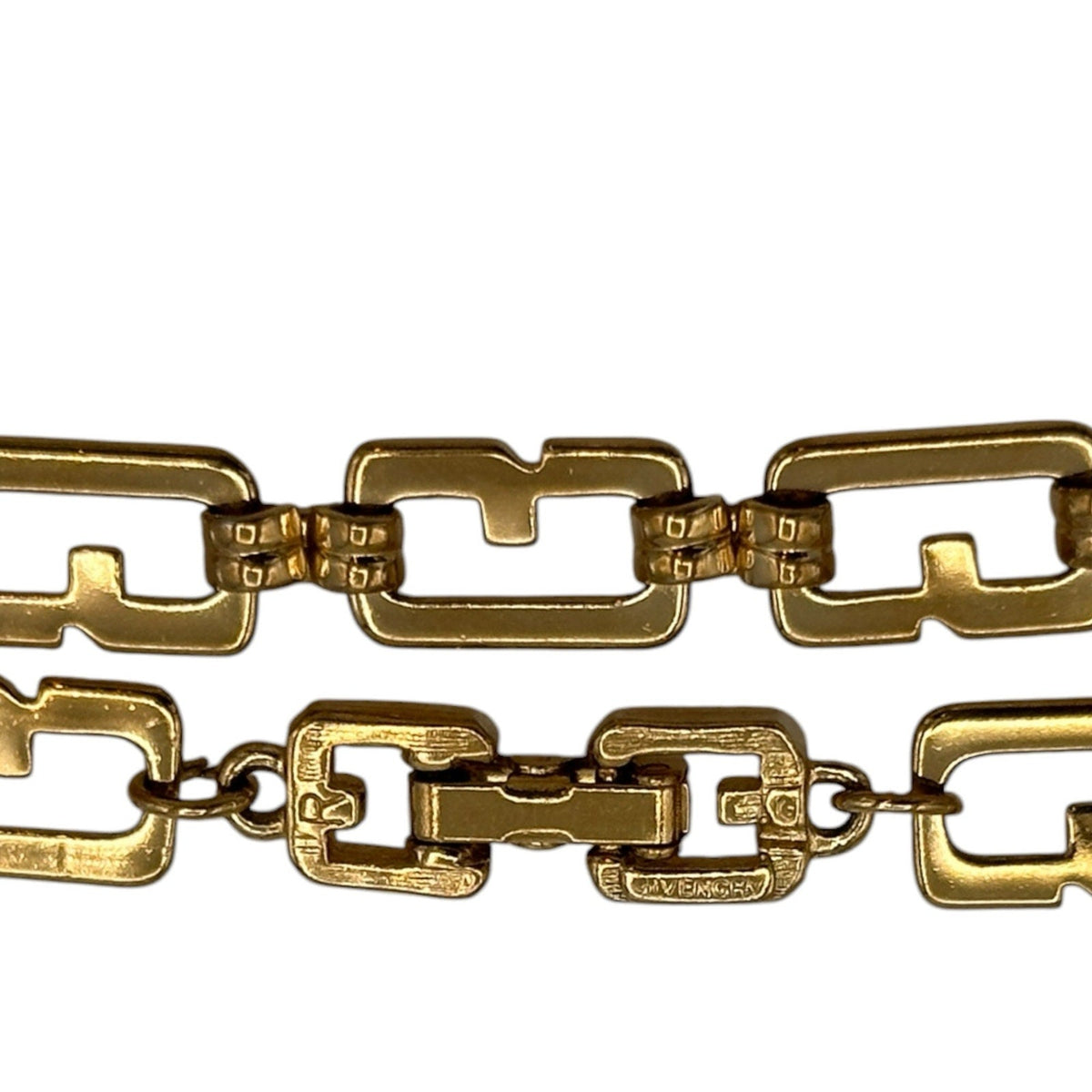Necklaces & PendantsVintage Givenchy Gold Logo Chain Necklace