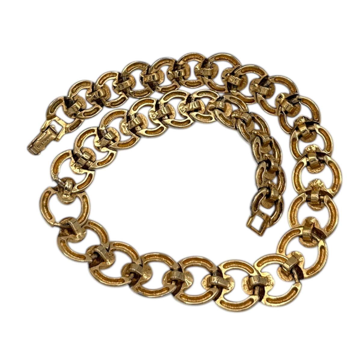 Necklaces & PendantsVintage Guy Laroche Two - Tone Circle Link Necklace