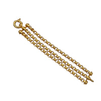BraceletsVintage Joan Rivers Gold Oversized Three Cable Link Bracelet