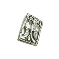 Vintage MMA Large Sterling Silver Egyptian Revival Brooch - 24 Wishes Vintage Jewelry