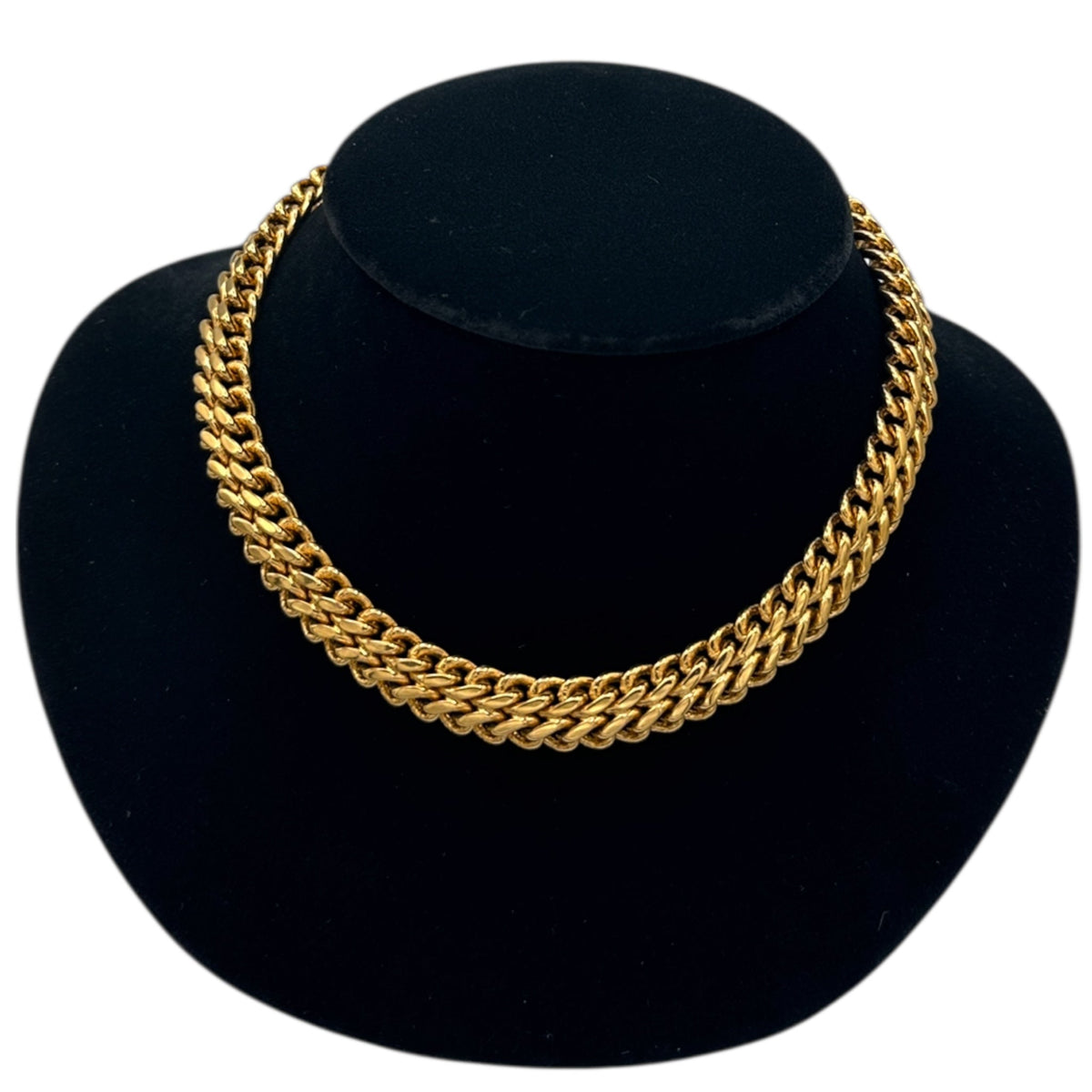 Necklaces & PendantsVintage Monet 1980s Gold Double Curb Cuban Chain Necklace