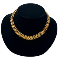 Necklaces & PendantsVintage Monet 1980s Gold Double Curb Cuban Chain Necklace
