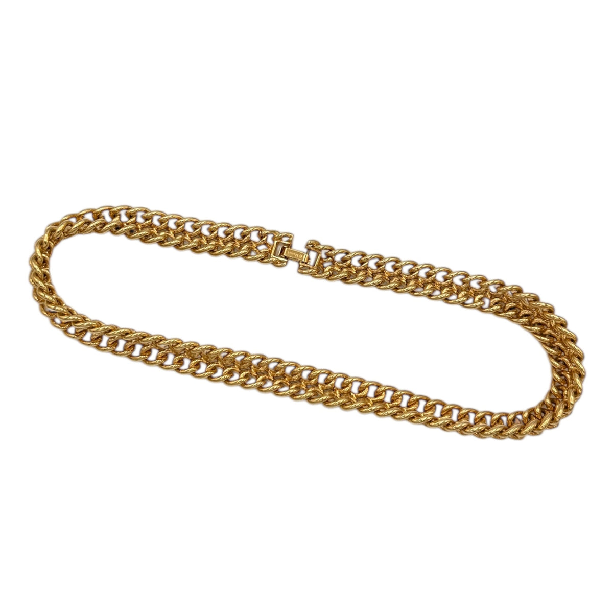 Necklaces & PendantsVintage Monet 1980s Gold Double Curb Cuban Chain Necklace